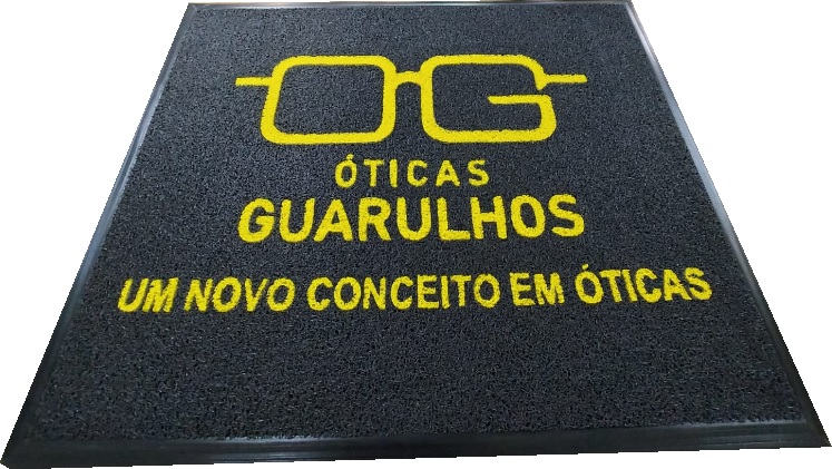 Capacho de Vinil Personalizado com Borda Flex